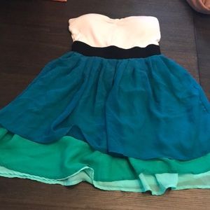 Miss Chievous layered flowy dress Y2K